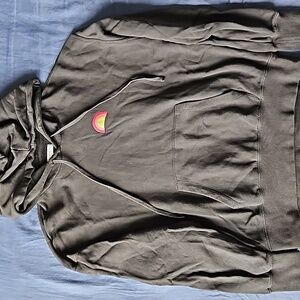 Spiritual Gangster Rainbow Pullover Hoodie Black S